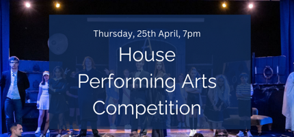House Performing Arts Competition - Tickets on sale