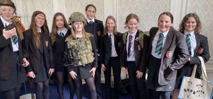 RAF Benson Visit for Y8 Students