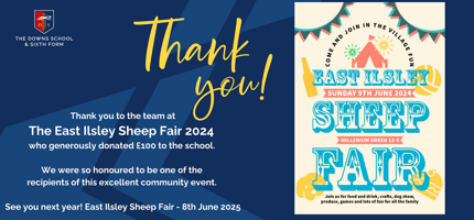 July fundraising - Sheep Fair