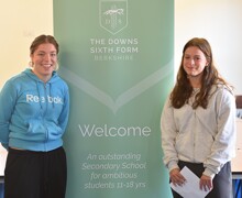 LR The Downs School A level results day 2024 Newbury West Berkshire 09