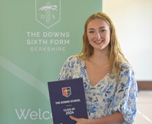 LR The Downs School A level results day 2024 Newbury West Berkshire 16