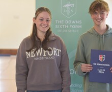 LR The Downs School A level results day 2024 Newbury West Berkshire 35
