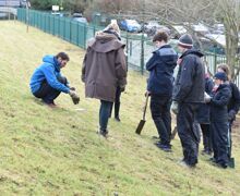 TheDownsSchoolEcoClubTreePlanting2025 19