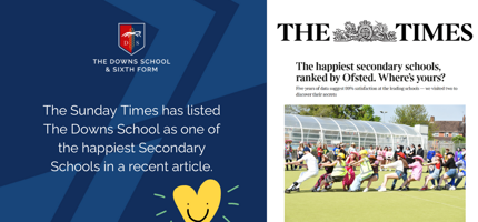 The Sunday Times Article: The Nation's Happiest Schools