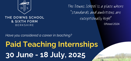 Undergraduate Interships at The Downs School