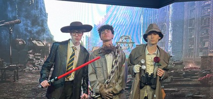 Year 10 Media Students at Elstree Studios