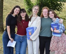 LR The Downs School Newbury A Level Results Day 2025 Berkshire 28