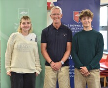 LR The Downs School Newbury A Level Results Day 2025 Berkshire 36