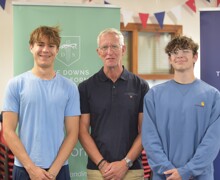 LR The Downs School Newbury A Level Results Day 2025 Berkshire 38