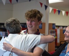 LR The Downs School Newbury GCSE Results Day 2025 Berkshire 05