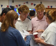 LR The Downs School Newbury GCSE Results Day 2025 Berkshire 08