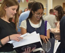 LR The Downs School Newbury GCSE Results Day 2025 Berkshire 11