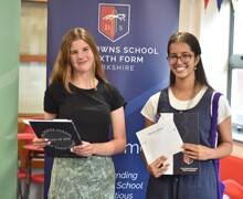 LR The Downs School Newbury GCSE Results Day 2025 Berkshire 12