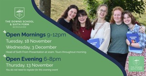 The Downs School Sixth Form 6F Open events 2025 2