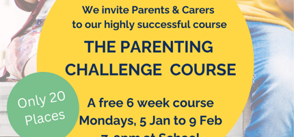 The Parenting Challenge Course January 2026