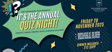 The Annual Quiz & Dinner Night 28 Nov 2025