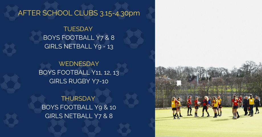 Clubs After School Spring 2026