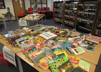 More than 400 books snapped up at annual book grab