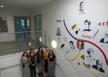 New mural unveiled in Science building