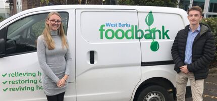 Sixth form support the Foodbank